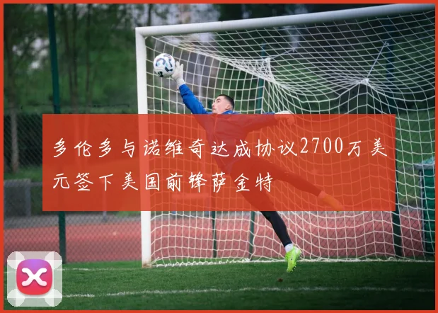 多伦多与诺维奇达成协议2700万美元签下美国前锋萨金特